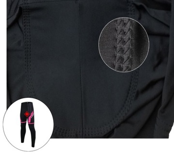 ДЛИННЫЕ ЛЕГИНГИ СПОРТИВНЫЕ ВЕЛОСИПЕДНЫЕ БРЮКИ С 3D ГЕЛЕВОЙ ВСТАВКОЙ