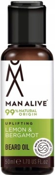 Man Alive Olejek Do Pielęgnacji Brody Lemon Bergamot 50ml