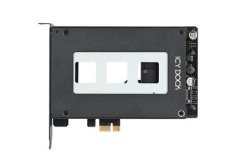 Карта PCIe 2.0 для 2,5-дюймового твердотельного накопителя/жесткого диска SATA с возможностью горячей замены (ToughArmor MB839SP-B)