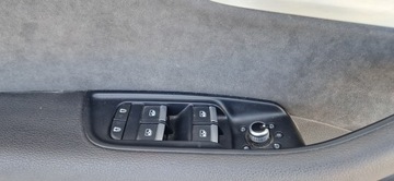 BOCZKI AUDI Q7 4M SKÓRA ALCANTARA LED DEKORY JAK NOWE ORYGINAŁ KPL