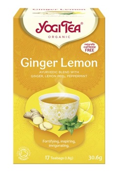HERBATA IMBIR-CYTRYNA BIO (17 x 1,8g) - YOGI TEA
