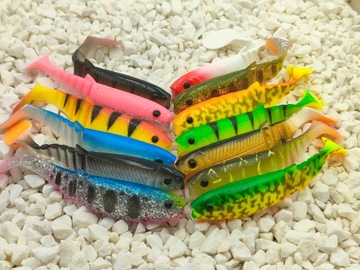 Набор приманок Savage Gear Cannibal 6,8 см для окуня, 20 классических штук