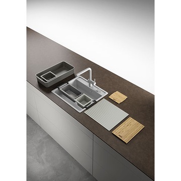 FRANKE RAIL BOARD ВСТАВКИ КОВРИКИ КОНТЕЙНЕРЫ БАМБУКОВАЯ КРЫШКА 1120655489