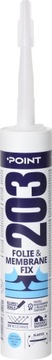 Klej do folii budowlanych membran dachowych taśm paroizolacji 300ml POINT