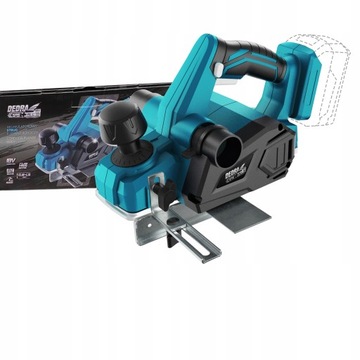 Аккумуляторный рубанок Dedra DED7066 18 В