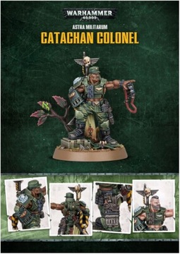 Warhammer 40000 Astra Militarum Catachan Colonel