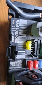 МОДУЛЬ BSM БЛОК ПРЕДОХРАНИТЕЛЕЙ PEUGEOT 307 607 CITROEN C4 C5 9661087080