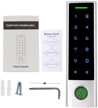 Кодовый замок-шифратор - водонепроницаемый, работает по отпечатку пальца