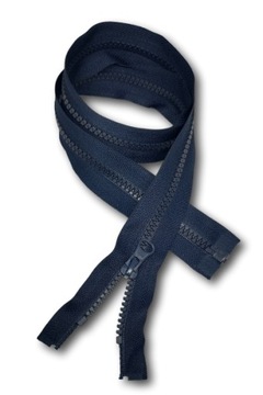 Zamek kostkowy ROZDZIELCZY 5mm 55cm granatowy