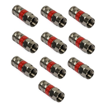 WTYK ZŁĄCZE KOMPRESYJNE MASTER E80322 F59 CZERWONE 10 SZTUK