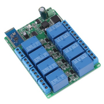8-kanałowy przekaźnik Bluetooth Android Mobilny