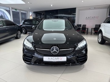 Mercedes Klasa C W205 Kombi Facelifting HYBRYDA 2.0 300 de 306KM 2020 Mercedes-Benz C 300 Plug In AMG Line / CarPlay / 1, zdjęcie 5