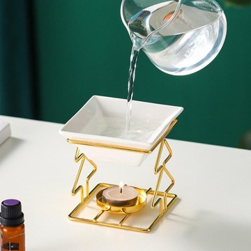 150 мл горелка для эфирного масла, подогреватель воска, подсвечник с ароматом золота