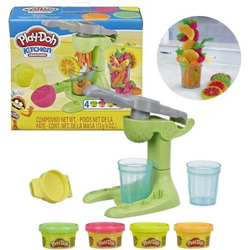 ZESTAW PLAY-DOH CIASTOLINA MINI SOKOWIRÓWKA OWOCE
