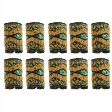 10 упаковок разноцветных бусин для дредов