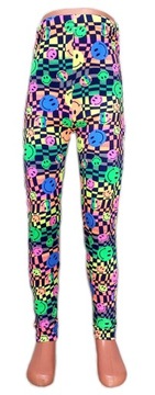 LEGGINSY getry LEGINSY buźki EMOTIKONKI emotki - 140