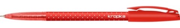 RYSTOR DŁUGOPIS KROPKA 0,5 CZERWONY