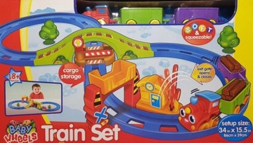 Baby Wheels TRAIN SET POCIĄG TOWAROWY