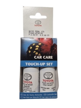 TOYOTA LEXUS LAKIER ZAPRAWKA KOLOR BIAŁA PERŁA 070