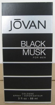 JOVAN ЧЕРНЫЙ МУСКУ ДЛЯ МУЖЧИН EDC 88мл СПРЕЙ