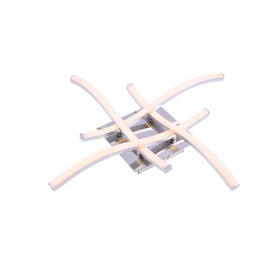 LAMPA LED SUFITOWA NOWOCZESNA 24W 4-gałęzie