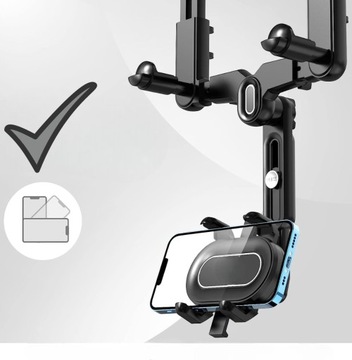 Автомобильный держатель для телефона для зеркала ВРАЩАЮЩИЙСЯ автомобильный держатель для телефона