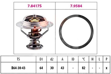 FACET TERMOSTAT MD194988 97361771 2550035530