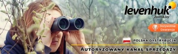 Wodoodporna mała lornetka myśliwska, wojskowa / Levenhuk Karma PLUS 8x42