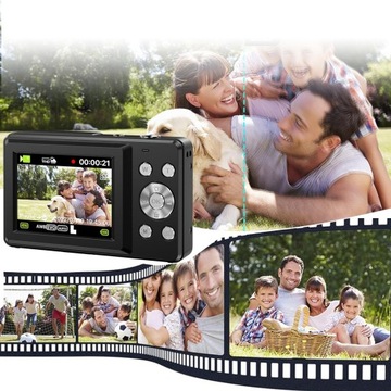 ЦИФРОВАЯ КАМЕРА HD 1080P 44 МП + КАРТА 32 ГБ