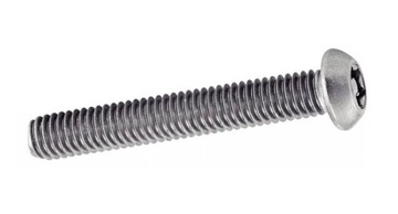 ŚRUBA KULISTA ISO 7380 IMBUSOWA INOX A2 6X60