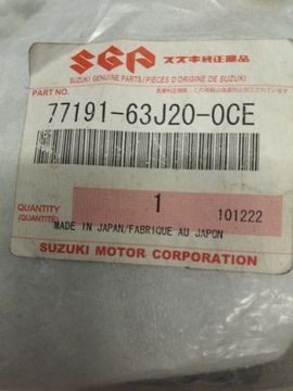 LIŠTA TROJŮHELNÍK SWIFT 77191-63J20-0CE