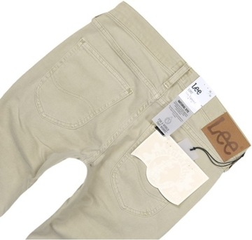 LEE LUKE SHELL jeansy rurki slim tapered W30 L34