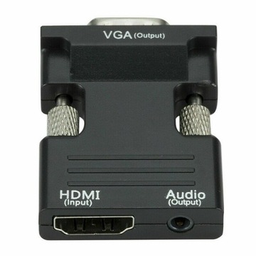 Конвертер из HDMI в VGA + аудио