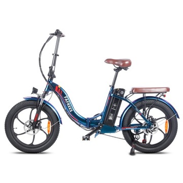 Электрический велосипед FAFREES F20 Pro 18 Ач 25 км/ч синий 250 Вт