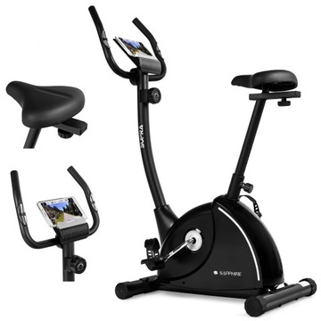 ROWER stacjonarny magnetyczny SUPRA rowerek TRENINGOWY SAPPHIRE do 130KG