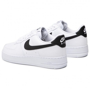 Buty Sportowe Męskie NIKE AIR FORCE 1 '07 LOW Białe Czarne CT2302-100 r 41