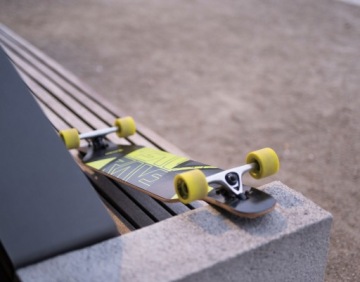 Скейтборд лонгборд RAVEN Torex Lemon ABEC9