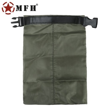 ВОДОНЕПРОНИЦАЕМАЯ СКАЧИВАЕМАЯ СУМКА MFH DRYBAG 1L OLIVE