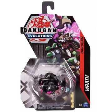 Bakugan Evolutions Figurka Bitewna WRATH i Karty