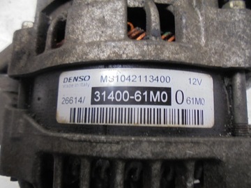 ALTERNÁTOR 31400-61M0 SUZUKI SX4 S-CROSS 1.6 16V