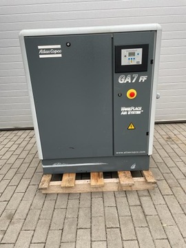 ATLAS COPCO GA7FF 7,5 КВТ ВИНТОВОЙ КОМПРЕССОРНЫЙ ОСУШИТЕЛЬ