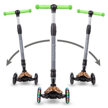 ТРЕХКОЛЕСНЫЙ САМОКОТ KIDWELL GAME EDITION СВЕТОДИОДНЫЕ КОЛЕСА