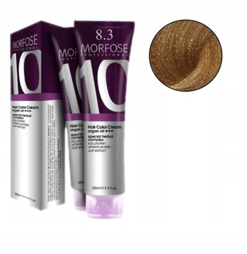 MORFOSE 10 CREME FARBA DO WŁOSÓW KREM KOLORYZUJĄCY ARGAN OIL 8.3 100ML