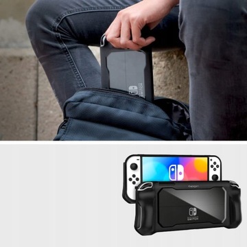 Чехол для Nintendo Switch Oled, Spigen Rugged, чехол