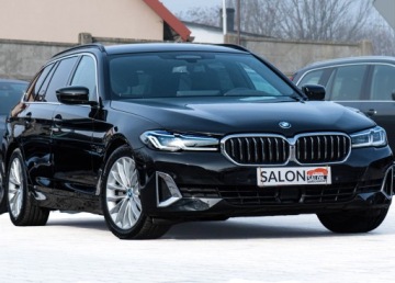 BMW Seria 5 G30-G31 Touring Plug-In 2.0 530e 292KM 2022 BMW 530e 292ps Luxury HUD Lasery 360° ACC 4xKlima Skóra HiFi Blis Keyles 18, zdjęcie 39