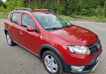 Dacia Sandero II Hatchback 5d TCe  90KM 2014 Dacia Sandero Stepway 90KM 1wlasciciel Alu Czujniki Parkowania Zarejestro, zdjęcie 10