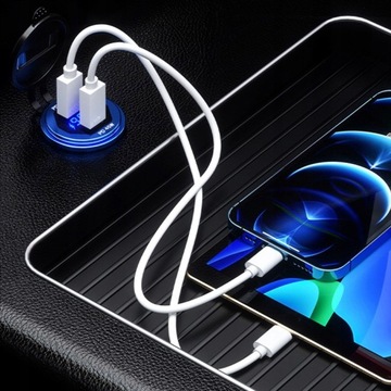 USB-разъем для быстрого автомобильного зарядного устройства типа C, новинка