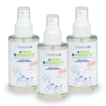 ZESTAW na komary i kleszcze spray 100 ml odstrasza