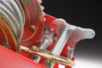 РУЧНАЯ ТРОСОВАЯ ЛЕБЕДКА С РУКОЯТОЧНОЙ ЛЕБЕДКОЙ 454 кг ТРОС 10М ЖЕСТКИЙ