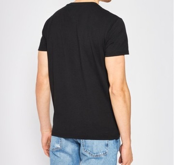 Koszulka T-shirt CZARNA Tommy Hilfiger rozmiar XL